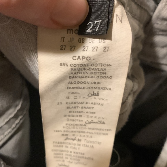 Anna Rita N Made in Italy green khaki pants - Picture 9 of 9